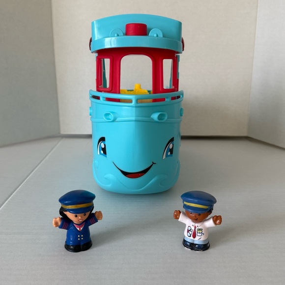 Fisher Price Little People Travel Together Friend Ship Boat Cruise Light & Sound - Picture 5 of 16